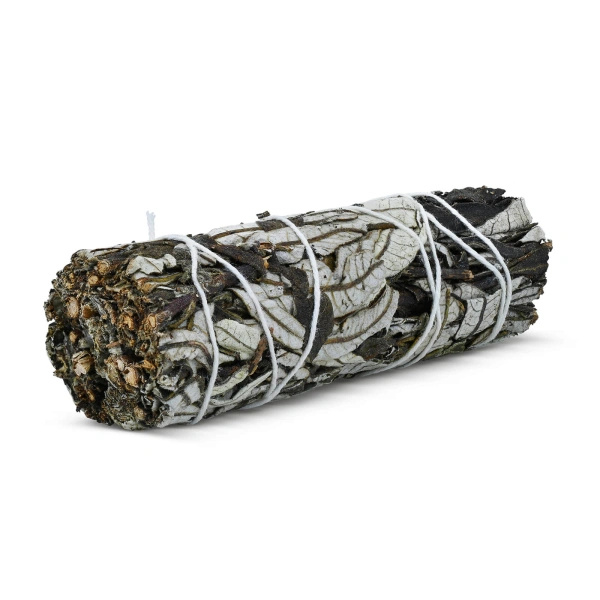 Coffret cadeau ésotérique : encens naturel de sauge blanche + accessoires