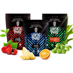 Yerba Mate Verde Mate Ensemble de fruits 3x500g
