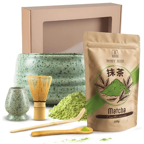 Set cadeau pour l'infusion de thé Matcha