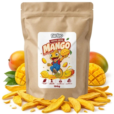 FiloLilo – Mangue lyophilisée en tranches 100 g