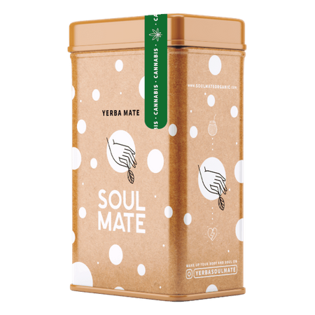 Yerbera - Boîte avec Soul Mate Orgánica Cannabis 0,5kg