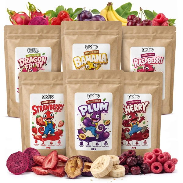 Kit de fruits lyophilisés FiloLilo 6×20g