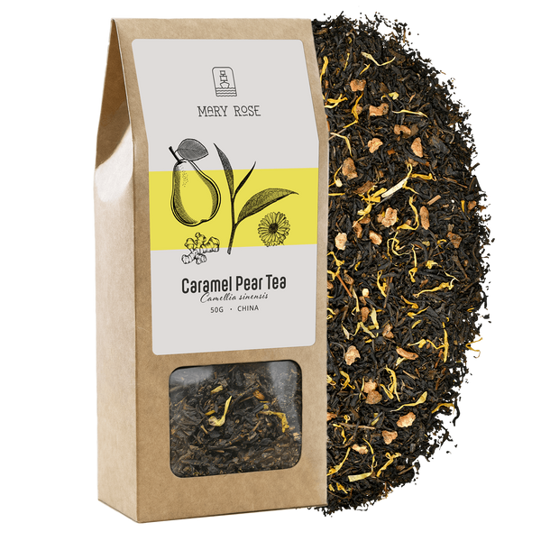 Mary Rose – Thé Caramel Pear – 50 g