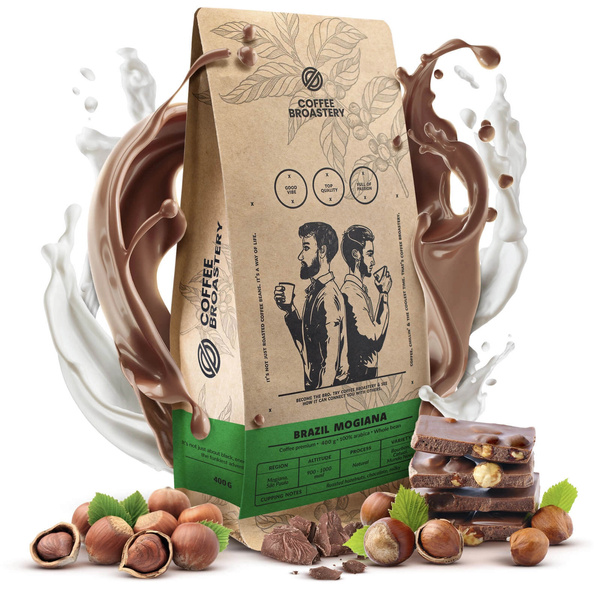 Coffret cadeau Bro Coffee Roastery : 3× café brésilien + mug