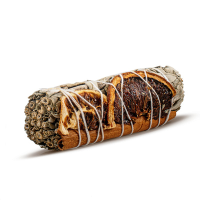 Sauge blanche avec cannelle et orange - Encens 20-30g (paquet)