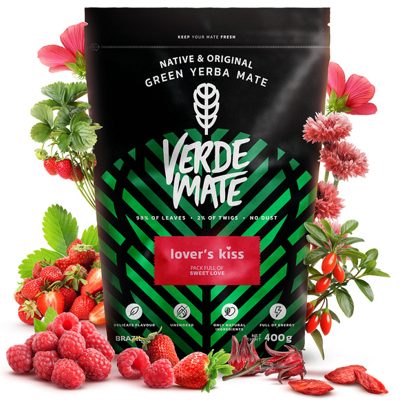 Set de Maté pour Couple Verde Mate 400g 0,4kg 2x Calebasse + 2x Bombilla