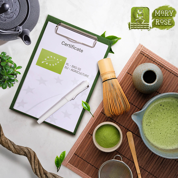 Mary Rose – Thé vert Matcha Tenno japonais (BIO) Cérémoniel 50 g