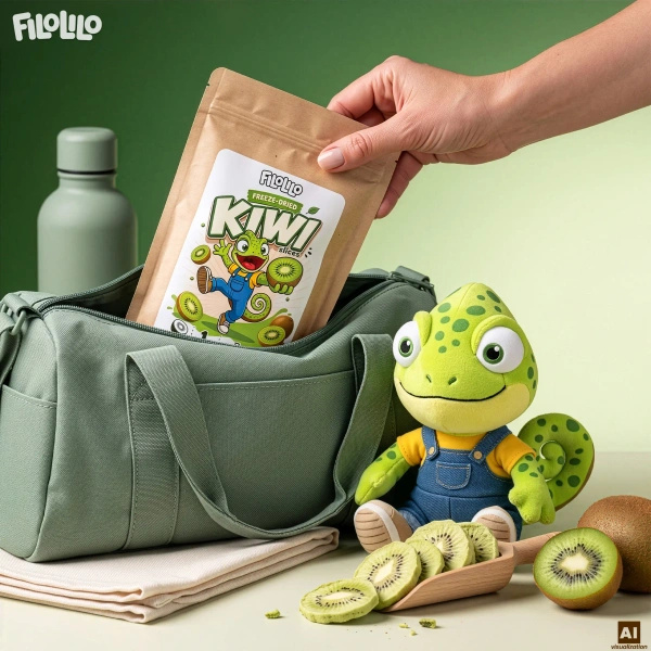 FiloLilo – Kiwi lyophilisé en tranches 100 g