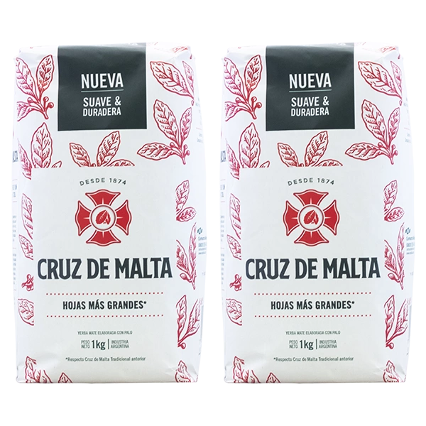 2 x 1kg Cruz de Malta Elaborada Con Palo (2kg)