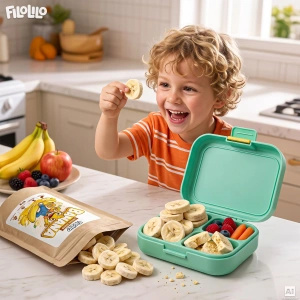 FiloLilo – Bananes lyophilisées en tranches 20 g