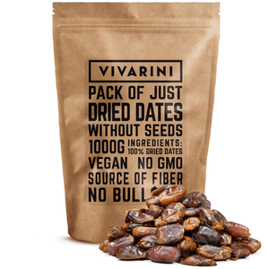 Vivarini – Dattes dénoyautées 1 kg