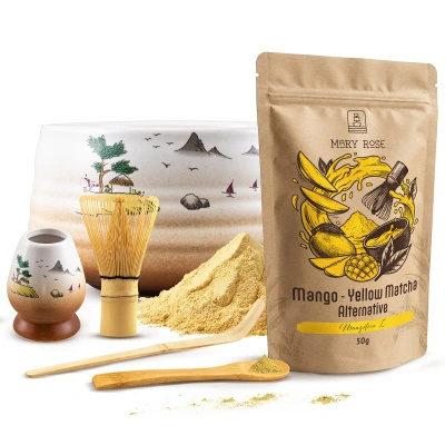 Coffret pour préparer la Yellow Matcha
