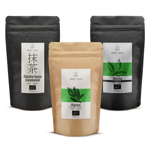 Coffret de 3 thés matcha bio du Japon : cérémoniel + premium + culinaire