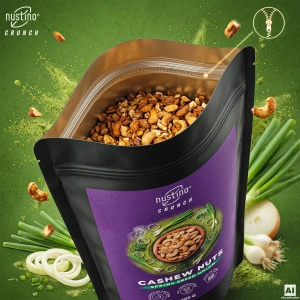 Nustino Crunch – Noix de cajou grillées – Spring Green Onion 200 g