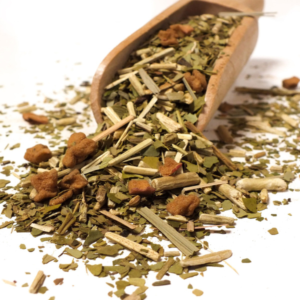Coffret cadeau de Noël yerba mate Yaguar Winter Prune 500g + calebasse et bombilla
