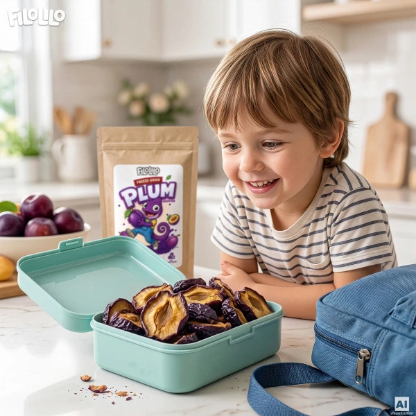 FiloLilo – Prunes lyophilisées en moitiés 100 g