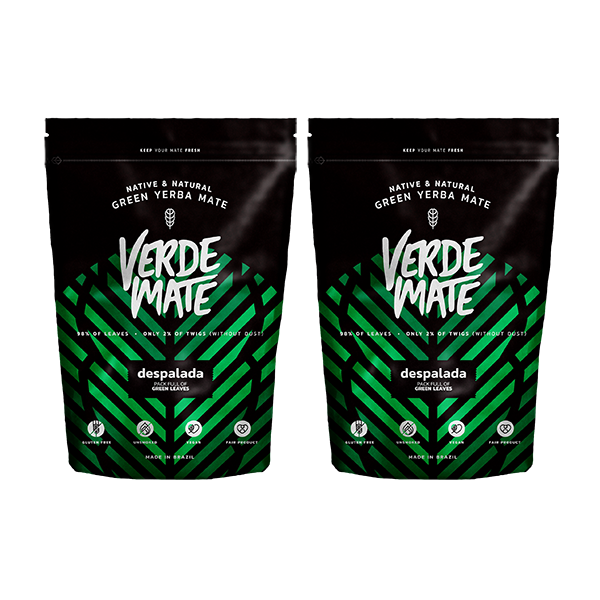 2 x 500g Verde Mate Green Despalada (1kg)