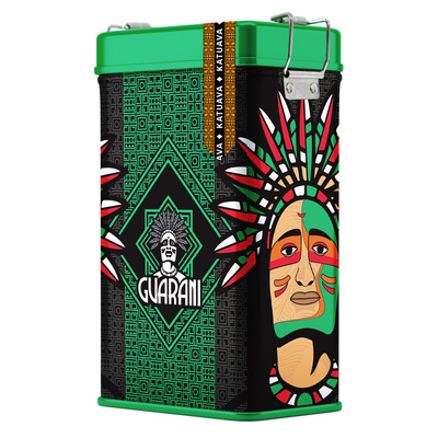 Yerbera – Boîte en métal + Guarani Katuava 0,5 kg