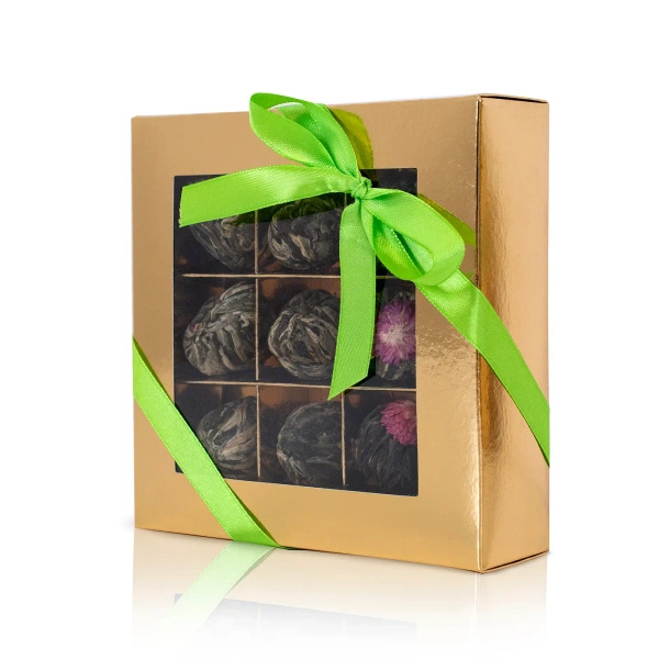 Mary Rose – Coffret cadeau de thés – Assortiment de thés fleuris (9 pièces)