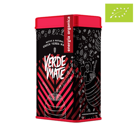 Yerbera – Boîte en métal + Verde Mate Green Energia Organica 0,5 kg