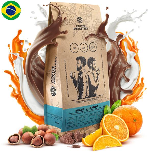 Bro Coffee Roastery – Café en grains Brazil Guaxupe Premium 1 kg