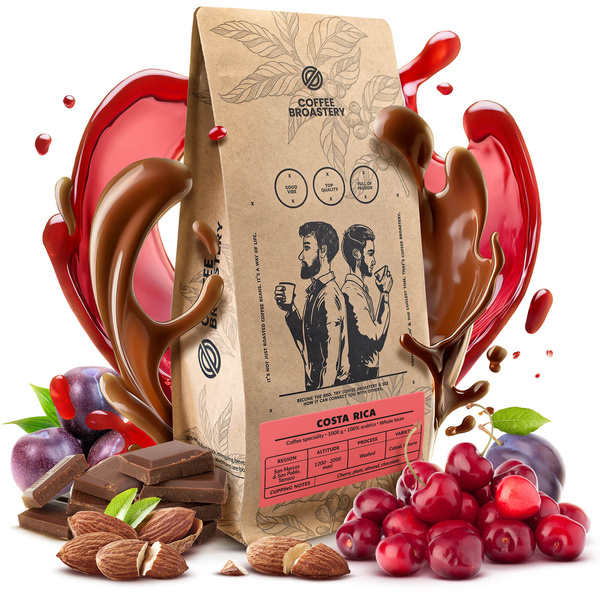 Bro Coffee Roastery – Café en grains Costa Rica San Rafael Speciality 1 kg