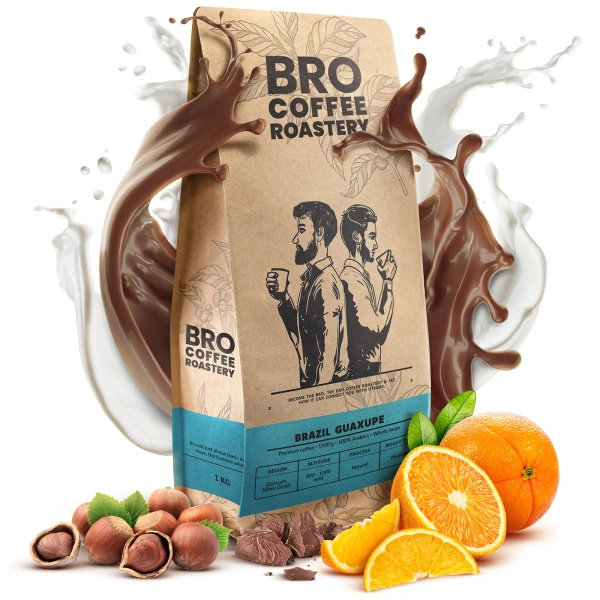 Set de Bro Coffee Roastery Brazil Guaxupe + Brazil Samba 2x1kg (2kg)