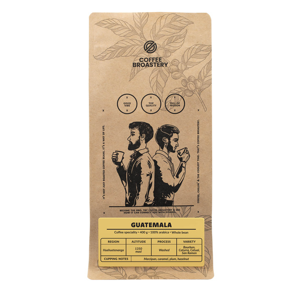 Bro Coffee Roastery – Café en grains Guatemala Peña Roja Speciality 400 g