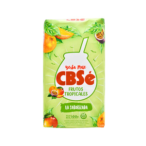 Set de Yerba Maté 2 x CBSe Energia Guarana Frutos Tropicales 0,5kg