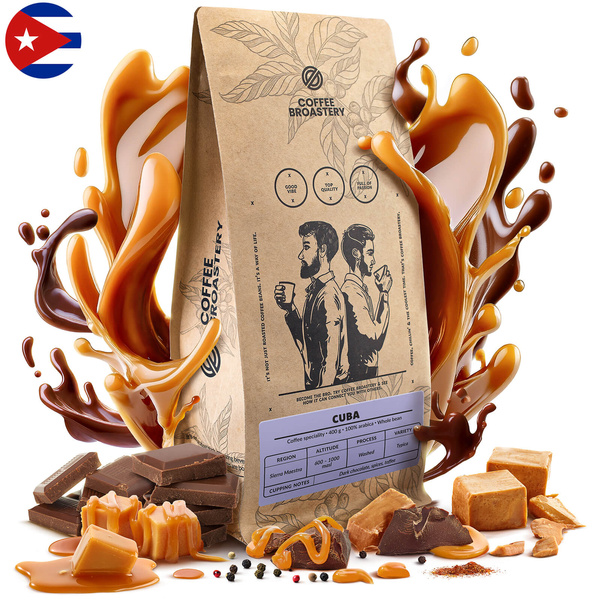 Bro Coffee Roastery – Café en grains Cuba Sierra Maestra Speciality 400 g