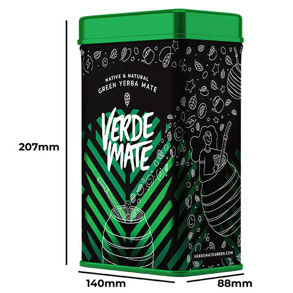 Yerbera - Boîte avec Verde Mate Cannabis Absinth 0,5kg