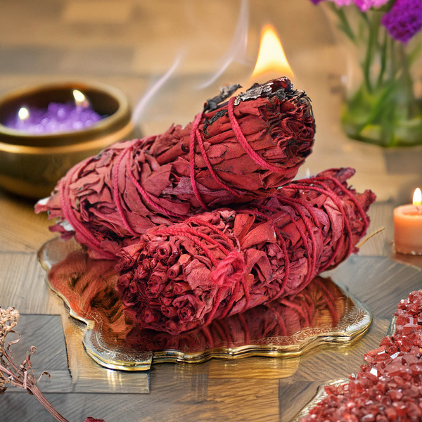 Coffret cadeau : Palo Santo 50 g + sauge blanche Dragon’s Blood