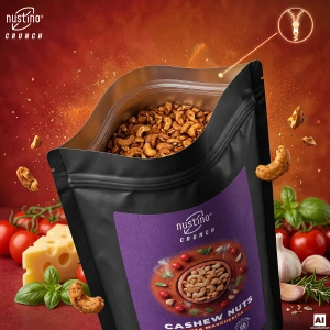 Nustino Crunch – Noix de cajou grillées – Pizza Margherita 200 g