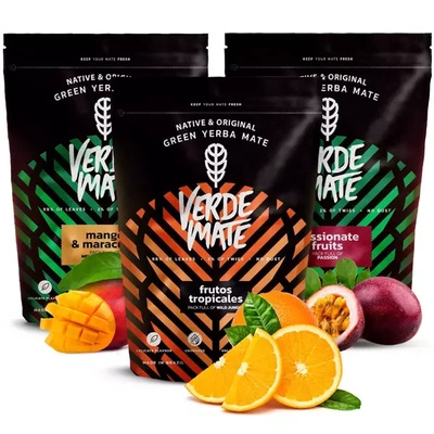 Verde Mate Green yerba maté set fruité 3x500 1,5kg