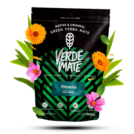 Verde Mate Green Fitness 0,5 kg 500 g – maté avec fruits et herbes du Brésil 