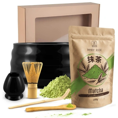 Set cadeau pour l'infusion de thé Matcha