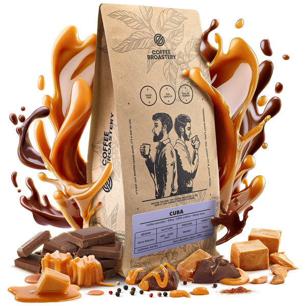 Bro Coffee Roastery – Café en grains Cuba Sierra Maestra Speciality 400 g
