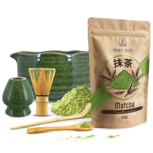 Set d'infusion de thé Matcha: matcha 100g + accessoires