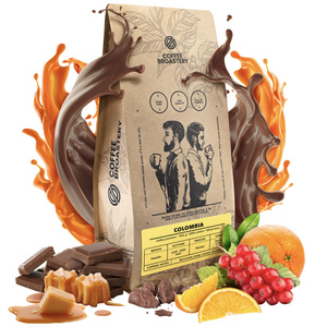Bro Coffee Roastery – Café en grains Colombia Medellin Premium 400 g