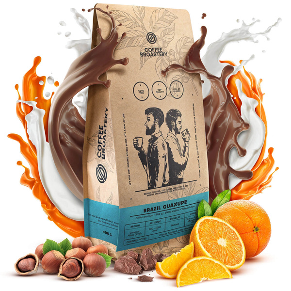 Coffret cadeau Coffee Broastery : 3× café brésilien + mug