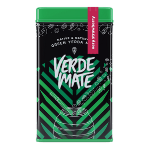 Yerbera - Boîte avec Verde Mate Green Very Strawberry 0,5kg