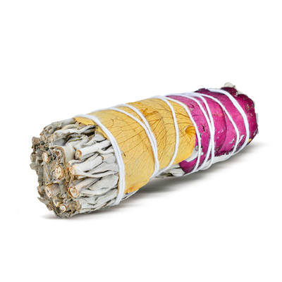 Sauge blanche et Rose – Encens 20-30g (paquet)