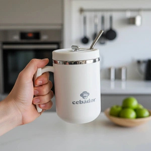 Coffret cadeau de Noël yerba mate Verde Mate Game On 400g + Yerbomos et mug isotherme