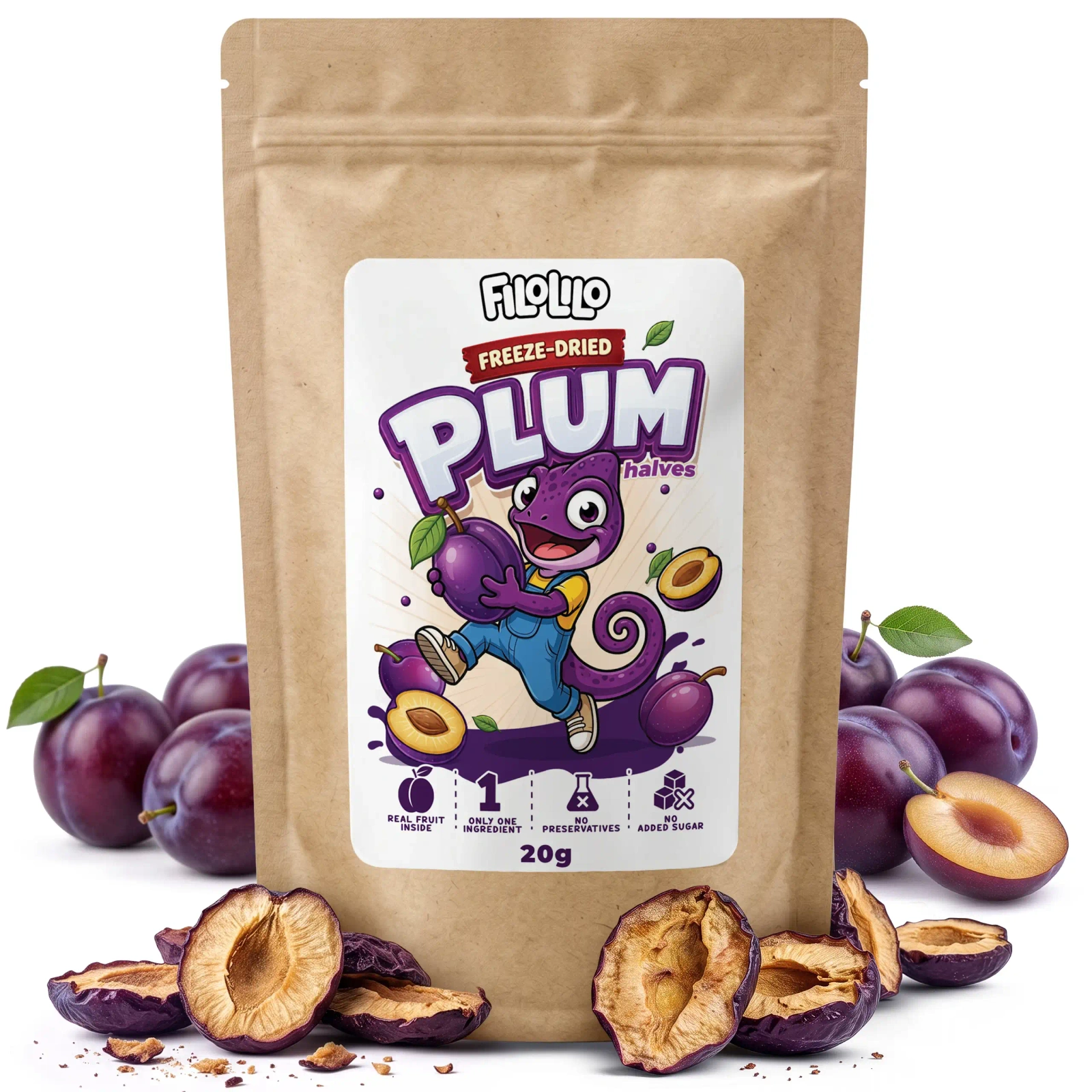 Prune lyophilisée FiloLilo