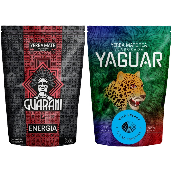 Guarani Energia 500g + Yaguar Wild Energy 500g (1kg)