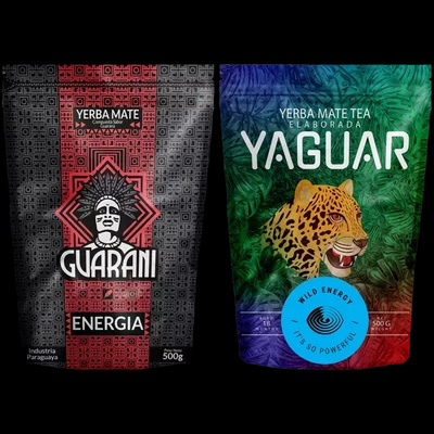 Guarani Energia 500g + Yaguar Wild Energy 500g (1kg)