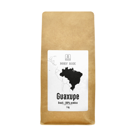 Mary Rose – Café en grains Brazil Guaxupe premium 1 kg