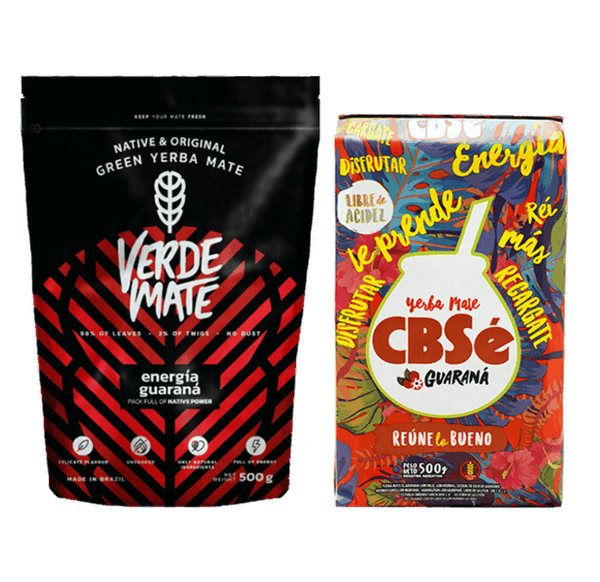 Verde Mate Energia 500g + CBSé Energia 500g (1kg)