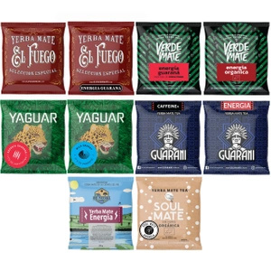 Yerba Mate MEILLEUR POUR DÉMARRER 10x50g LE PLUS PUISSANT