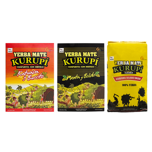 Coffret yerba mate Kurupi 3x500g
